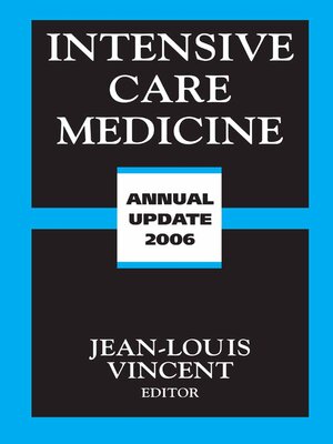 cover image of Intensive Care Medicine